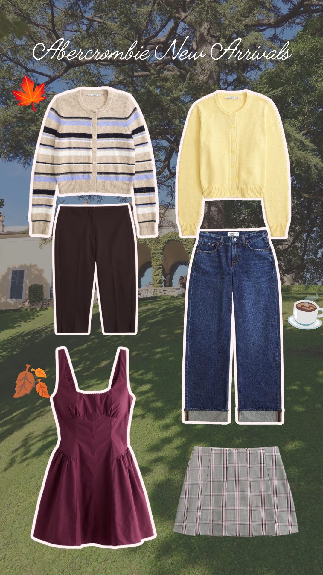 New fall arrivals from Abercrombie & Fitch 🍂🤎☕️🧸  

 #LTKootd #LTKSeasonal