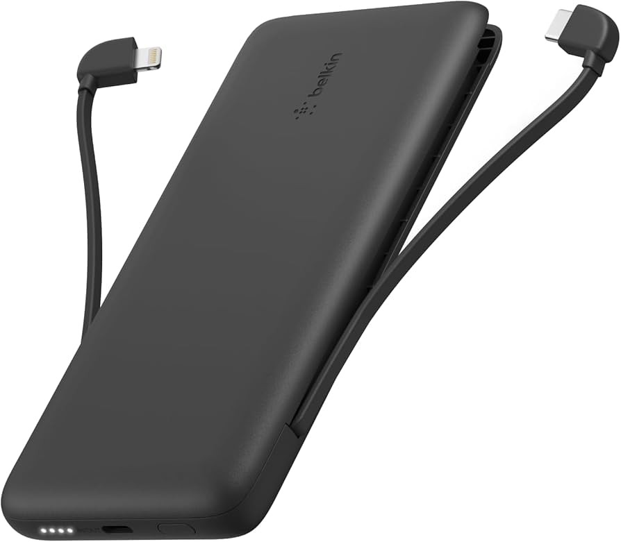 Belkin Portable Charger Power Bank for iPhone/Android - 10,000mAh, 23W Battery Pack for Phone wit... | Amazon (US)