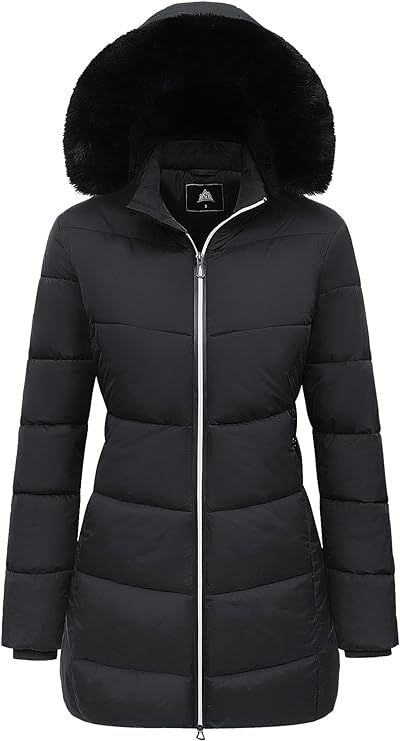MOERDENG Women's Winter Windproof Warm Down Coats Waterproof Thicken Hooded fashions Puffer Jacke... | Amazon (US)