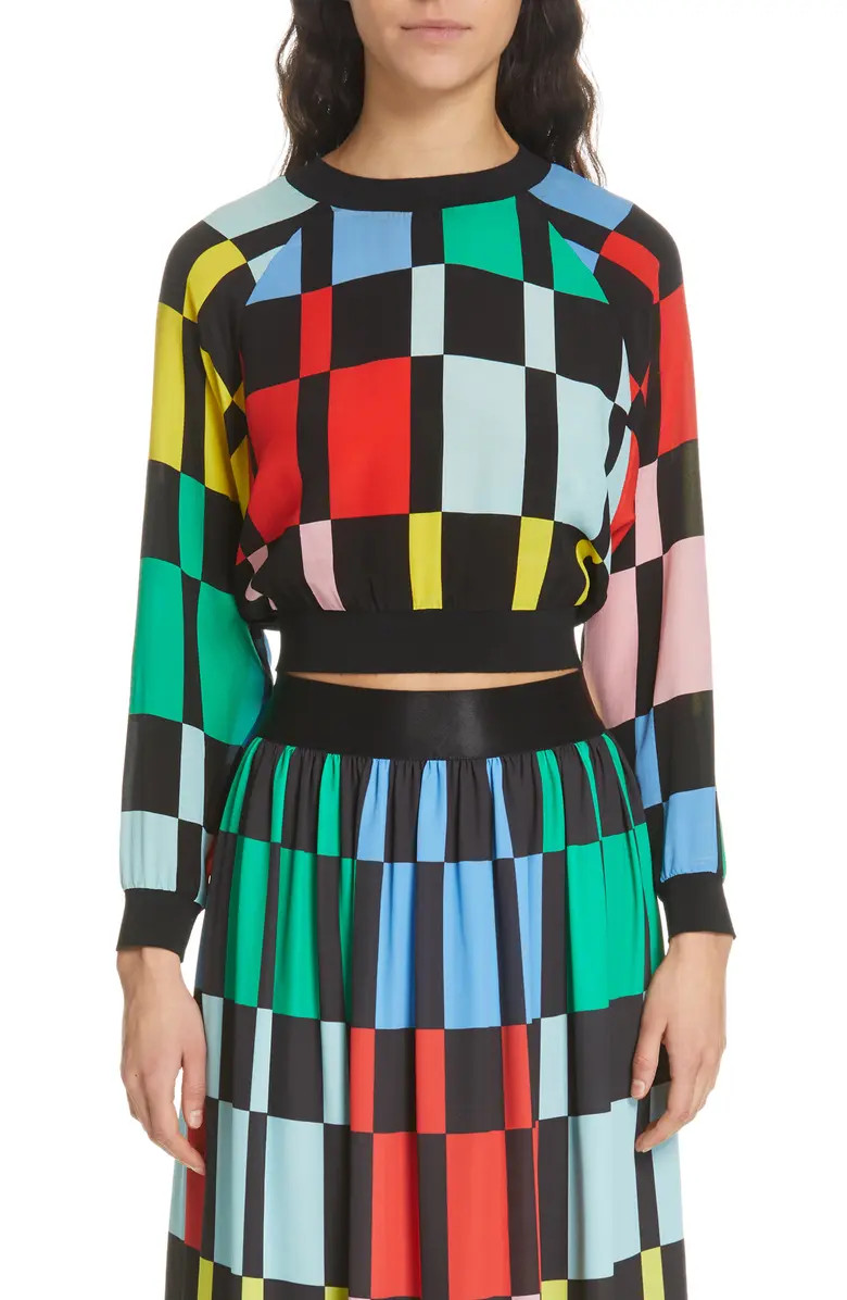 Alice + Olivia Calvin Crop Top | Nordstrom | Nordstrom