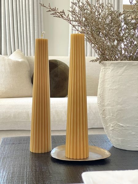 AFloral sale - gold fluted pillar candle is back in stock!  Today is the last day of the sale, 20% off with min. purchase.

Christmas decor, holiday decor, home decor, home accessories #LTKHolidaySale 

#LTKSeasonal #LTKhome