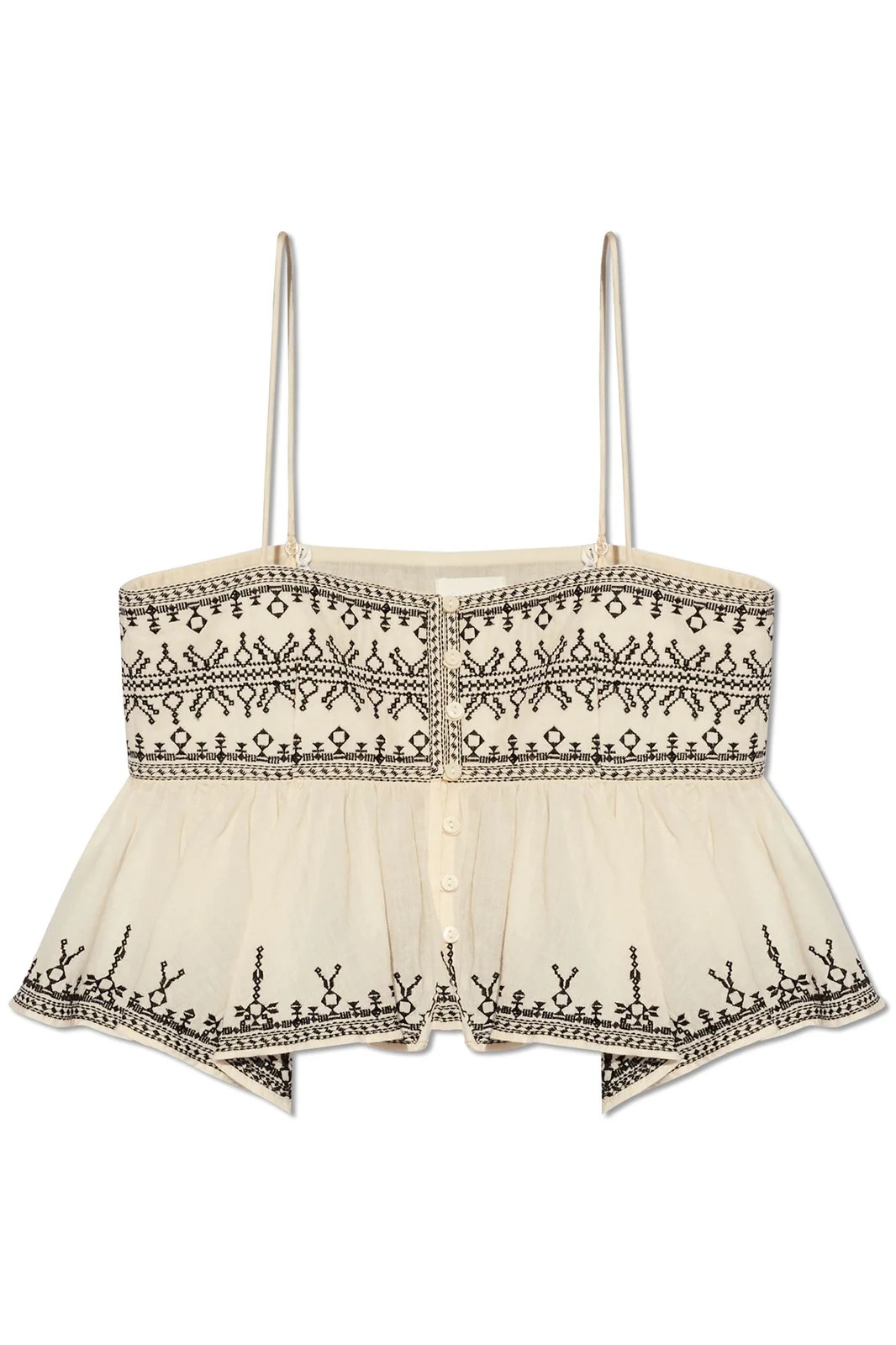 Isabel Marant Étoile Piyae Embroidered Tank Top | Cettire Global