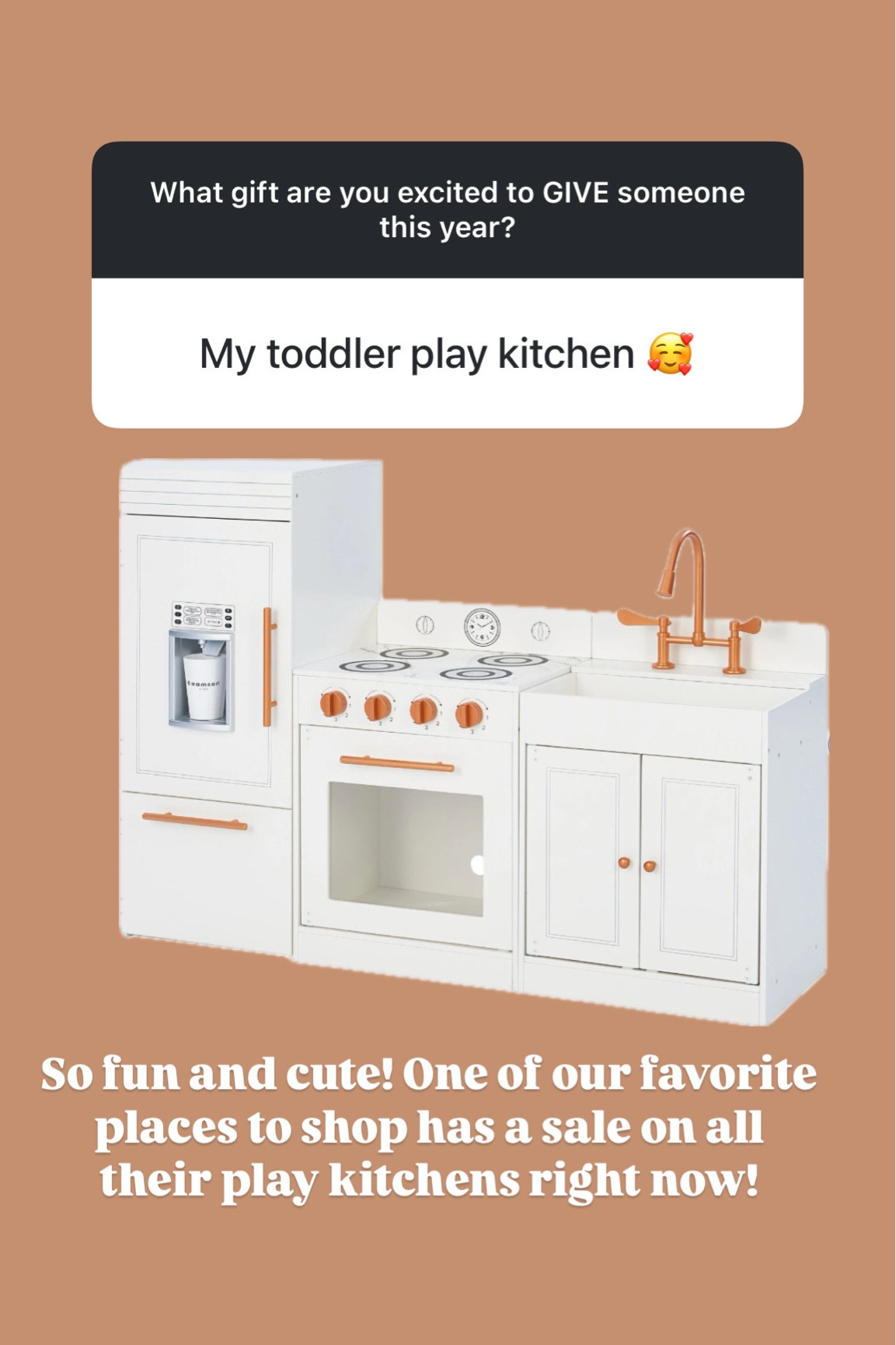 Linked several that are on sale! 👏🏼

Loverly Grey, kids gifts, toddler gifts, play kitchen, kids kitchenette, christmas gifts for kids 

#LTKKids #LTKGiftGuide