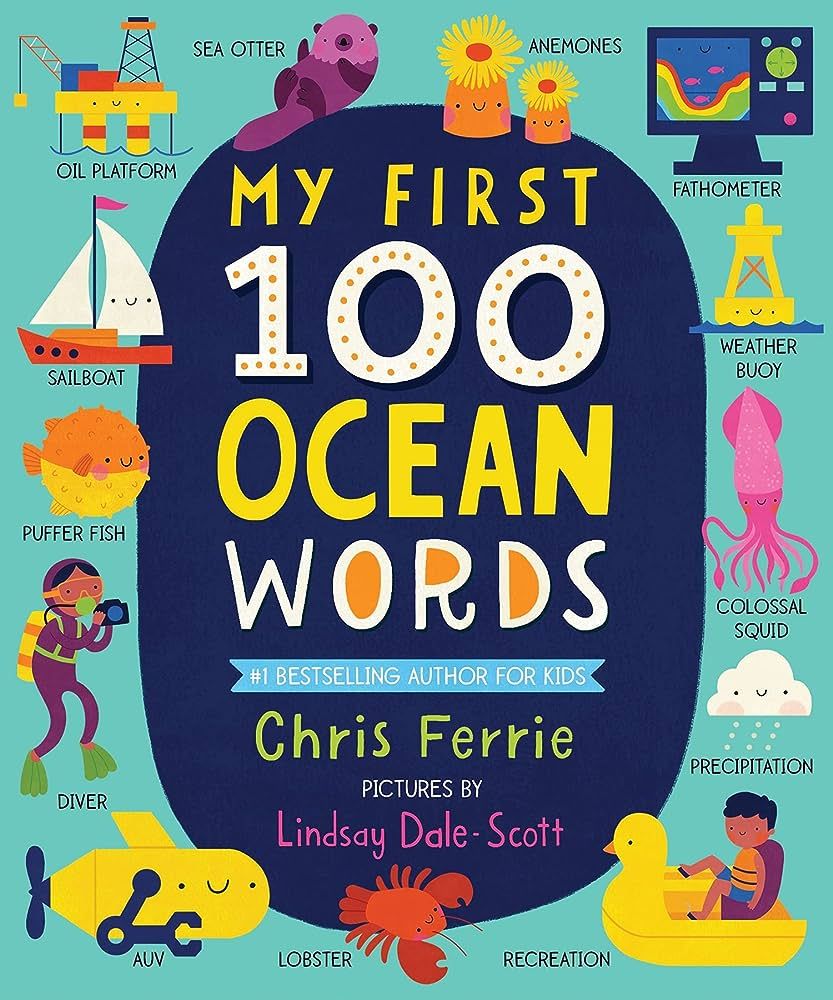 My First 100 Ocean Words: A Vocabulary Builder for Kids – Introduce Babies and Toddlers to Mari... | Amazon (US)
