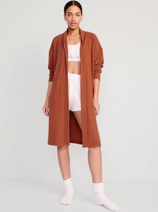 Oversized Sweater-Knit Robe for Women | Old Navy (US)
