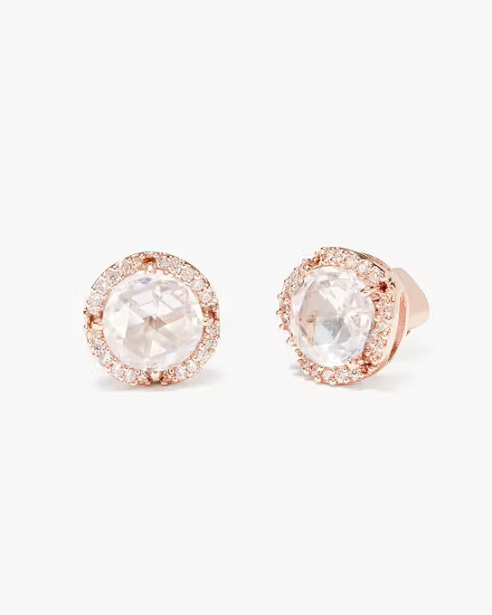 That Sparkle Pavé Round Large Studs | Kate Spade (US)