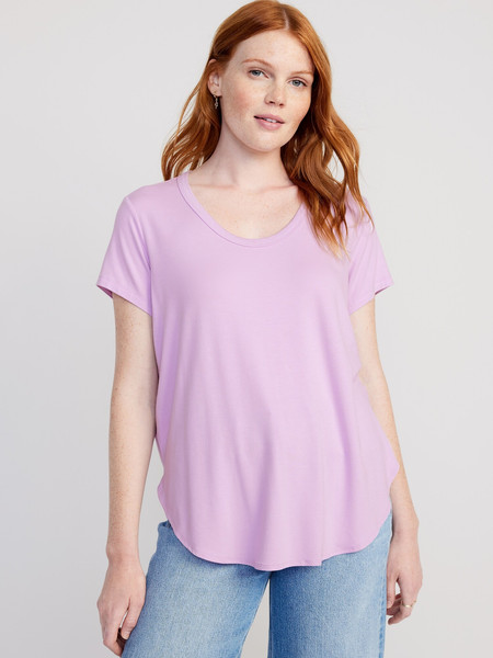 Luxe Tunic T-Shirt for Women | Old Navy (US)