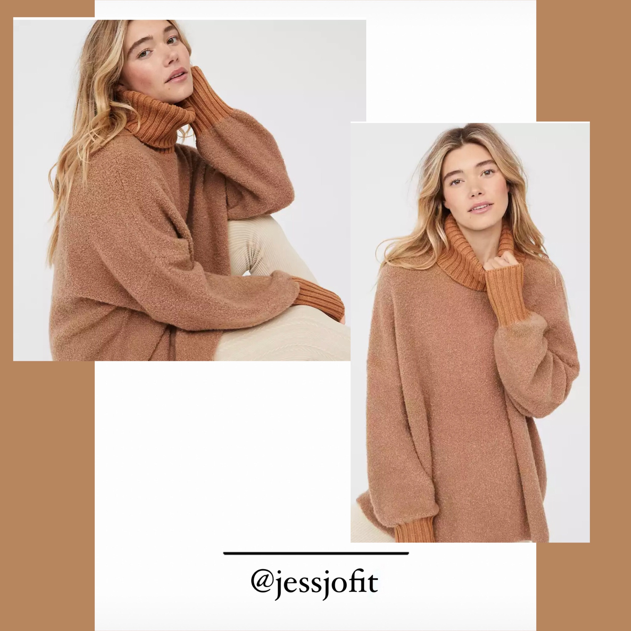 OFFLINE By Aerie Chillside Turtleneck Sweater. So comfy!! Runs TTS. 

#aerie 


#LTKsalealert #LTKGiftGuide #LTKunder50