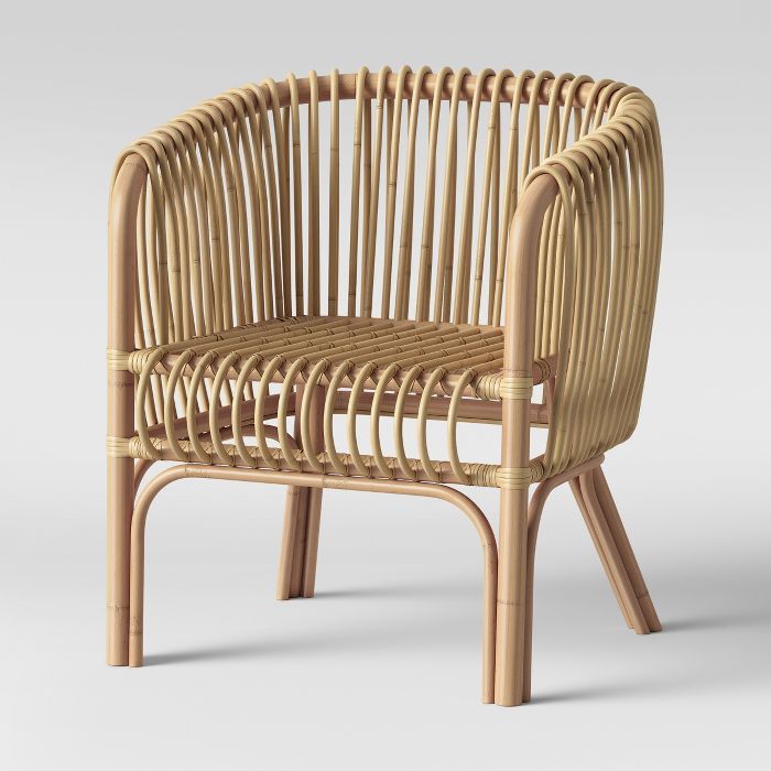 Isabella Rattan Barrel Arm Chair - Opalhouse™ | Target