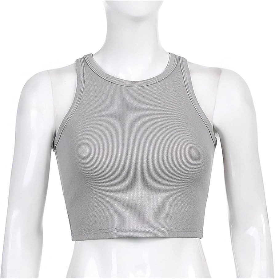 Fashion White Tank Tops Underwear for Ladies Summer Sleeveless Sexy Slim Workout Tank Top Corset ... | Amazon (US)
