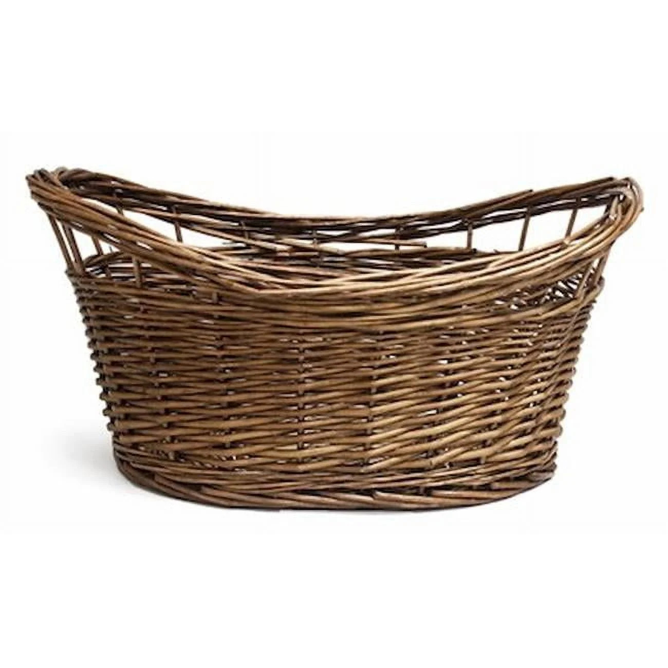 Mr. MJs Trading AI-5266-80 Dark Brown Oval Willow Basket | Walmart (US)