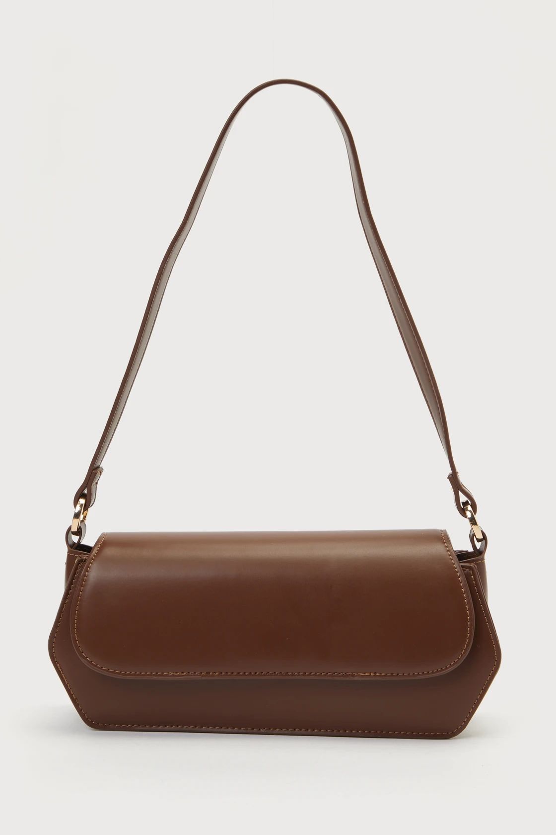Judith Chocolate Brown Shoulder Bag | Lulus
