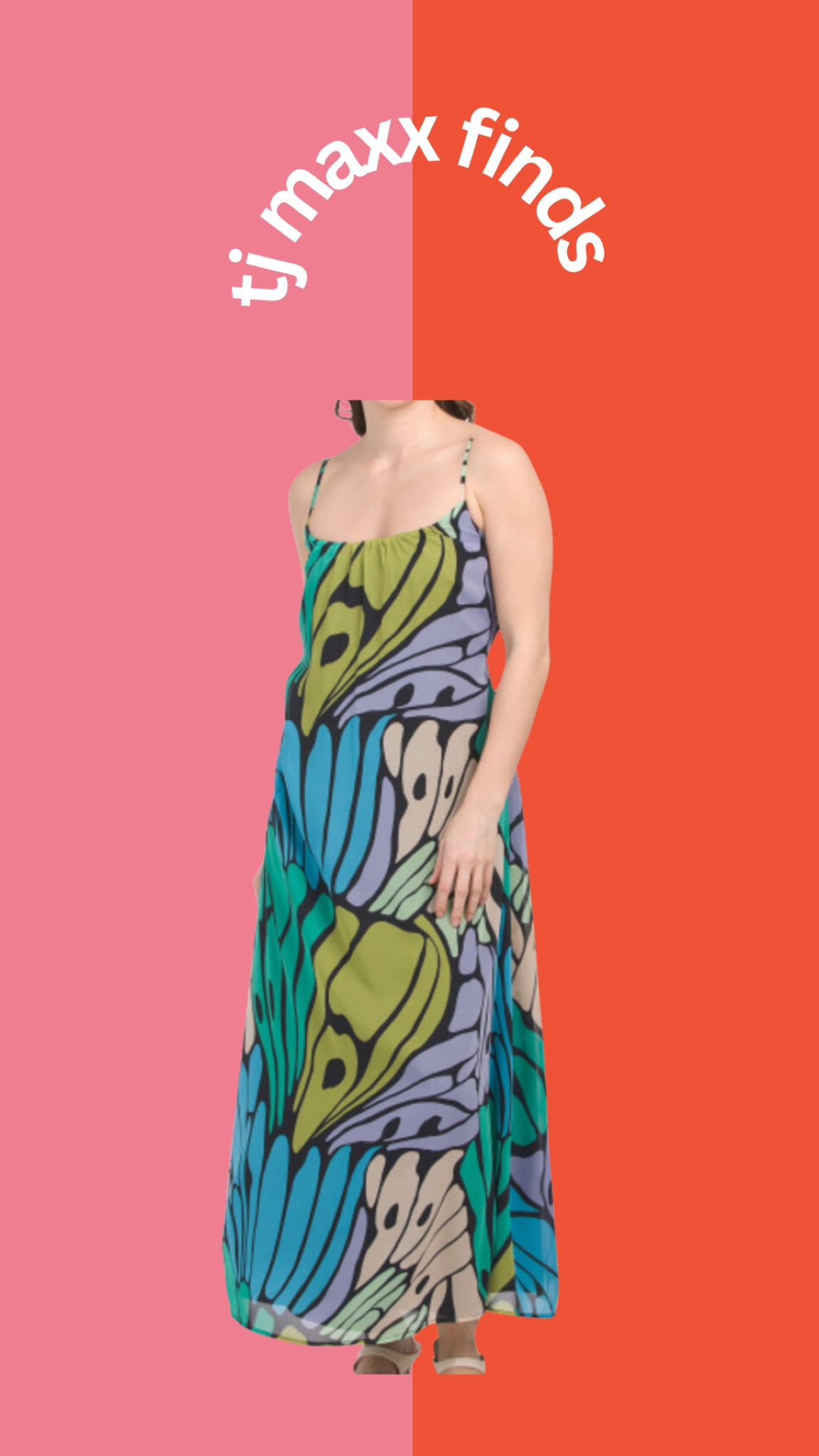 💚🩵💛 the colors of this maxi! $34.99