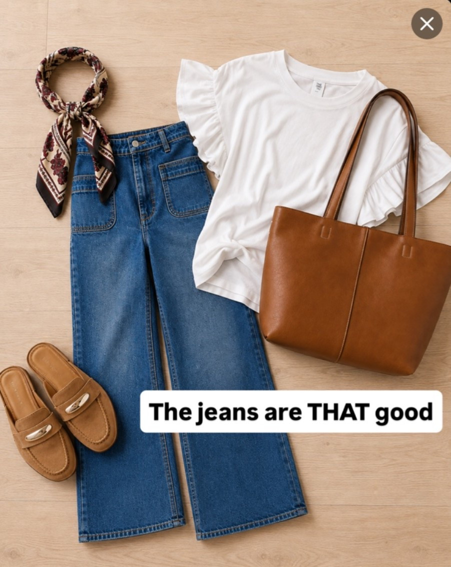 The classic staples will take you into fall! So versatile. Can’t believe it’s all Walmart #walmartfashion #walmartfinds #fallfashion #jeans #casualoutfit

#LTKmomlife #LTKgrwm #LTKSaleAlert