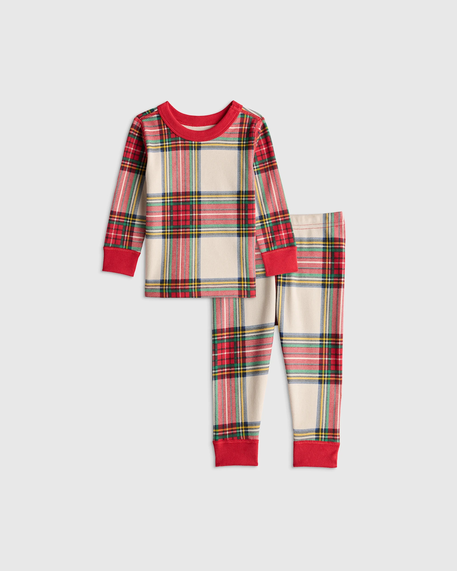 Quince | Long Sleeve and Pants Pajama Set in Planets, Size 12-18M, Organic Cotton | Quince