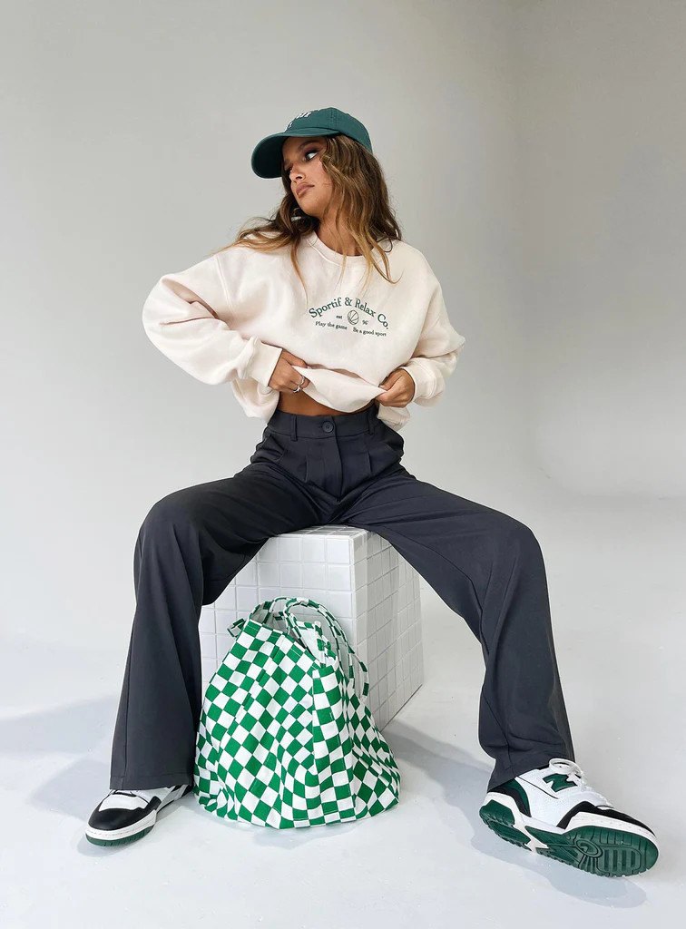 Archer Pants Slate | Princess Polly US