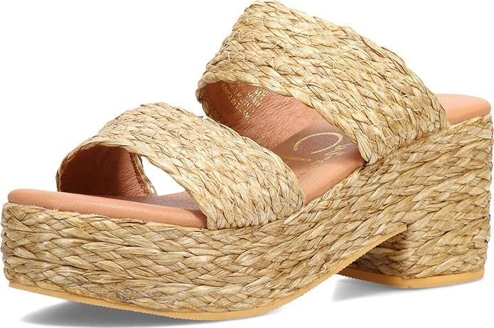 Coconuts by Matisse Women's Platform Slide Sandal, Cognac, 9 | Amazon (US)