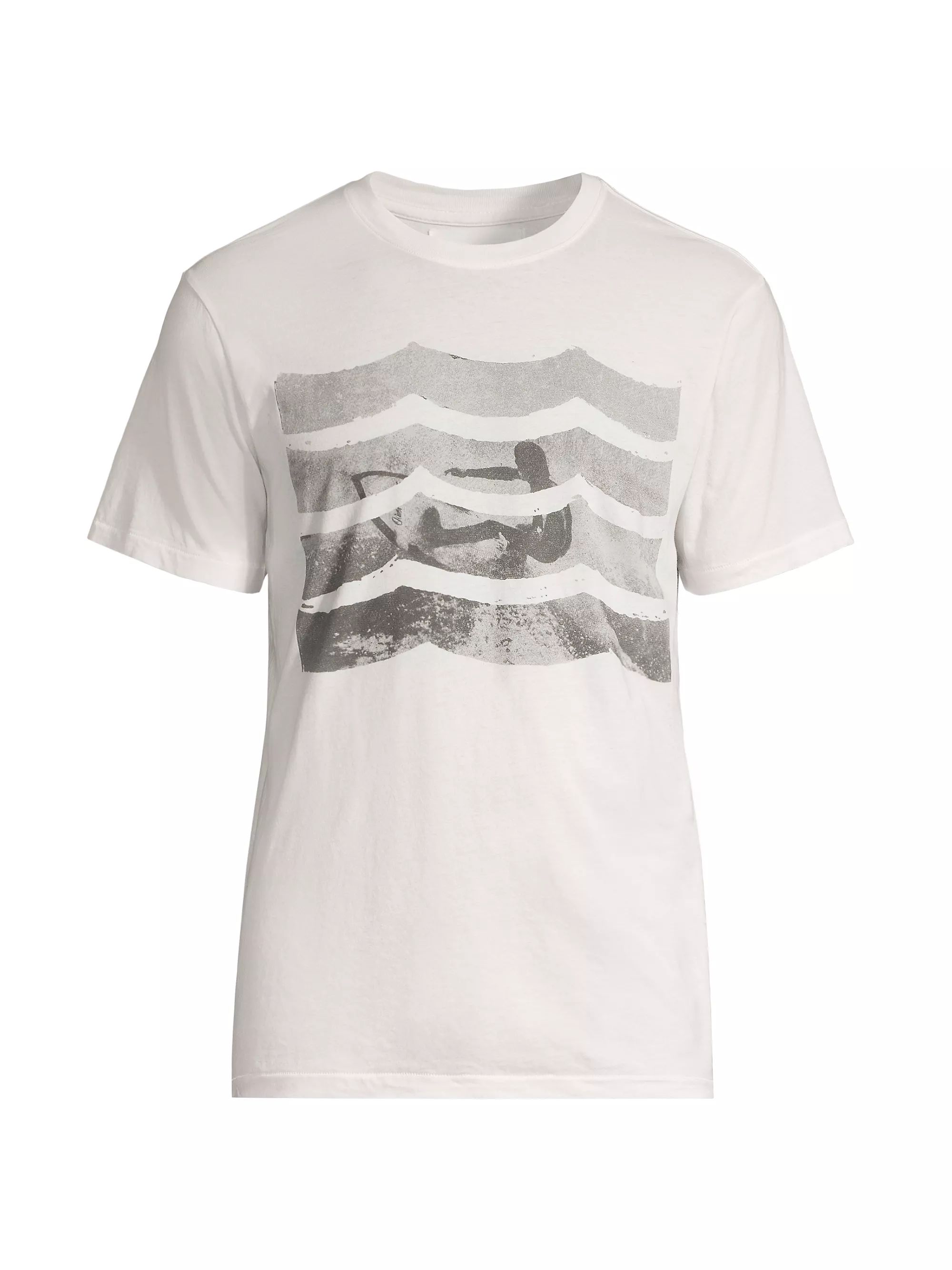 Surf Waves Crewneck T-Shirt | Saks Fifth Avenue