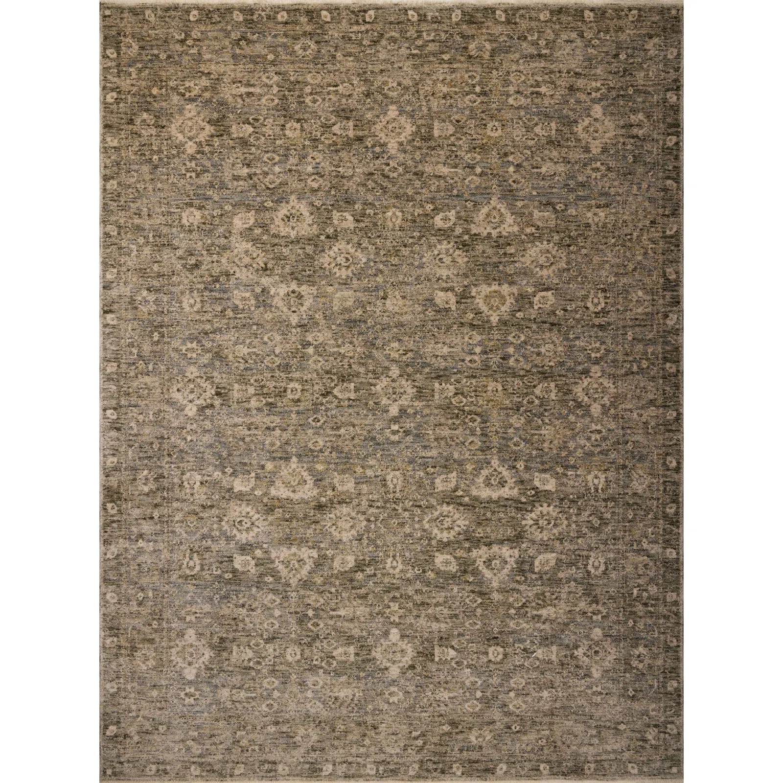 Magnolia Home by Joanna Gaines x Loloi Junie Lagoon / Natural Area Rug | Wayfair North America