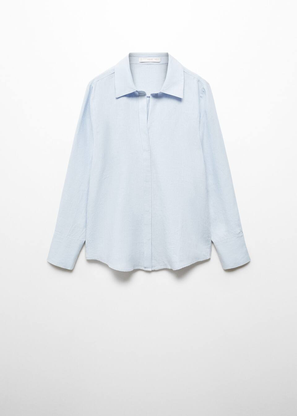Linen 100% shirt -  Women | Mango United Kingdom | MANGO (UK)