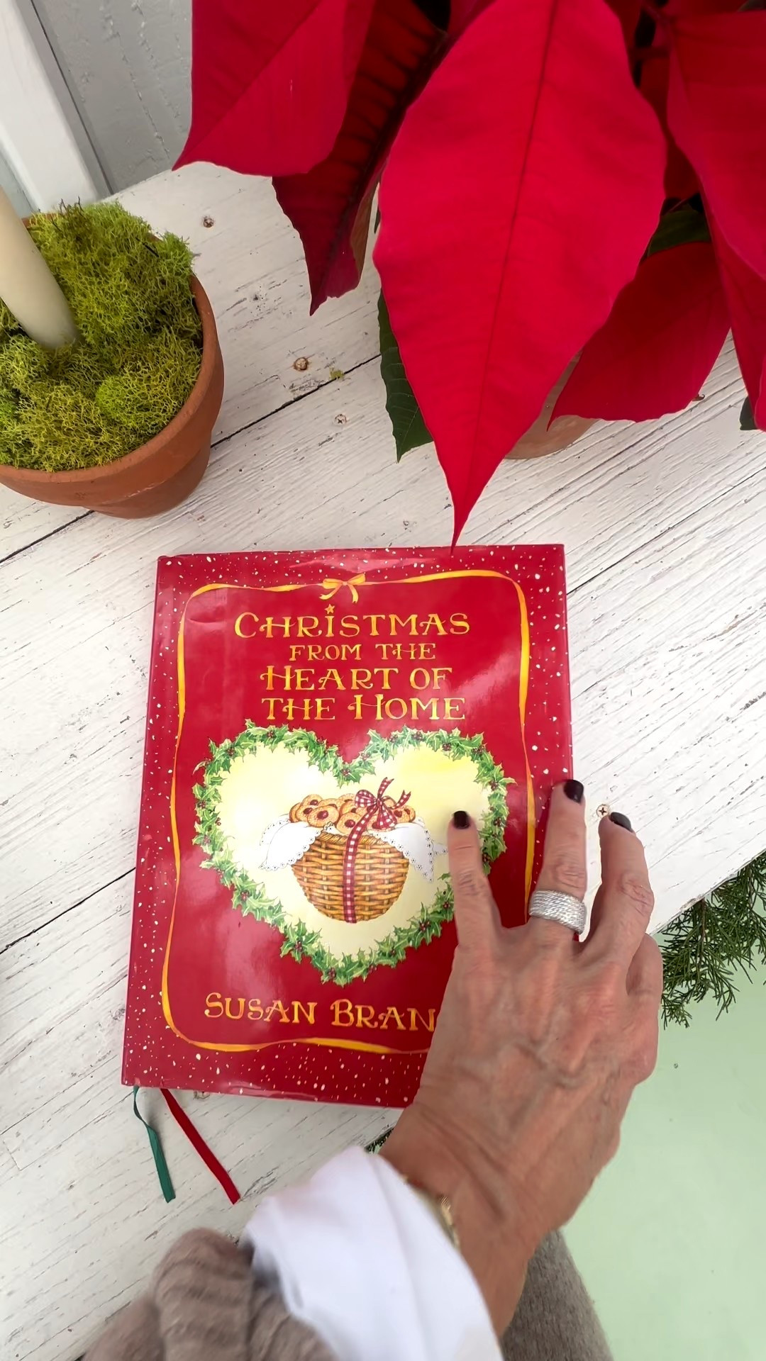 I love getting this Susan Branch Christmas book out ever year.

It’s filled with the cutest watercolors, recipes and ideas for the season.

She has several other cookbooks including Autumn, Summer, Heart of the Home and Vineyard Seasons. 

#LTKHoliday #LTKHome #LTKFindsUnder50