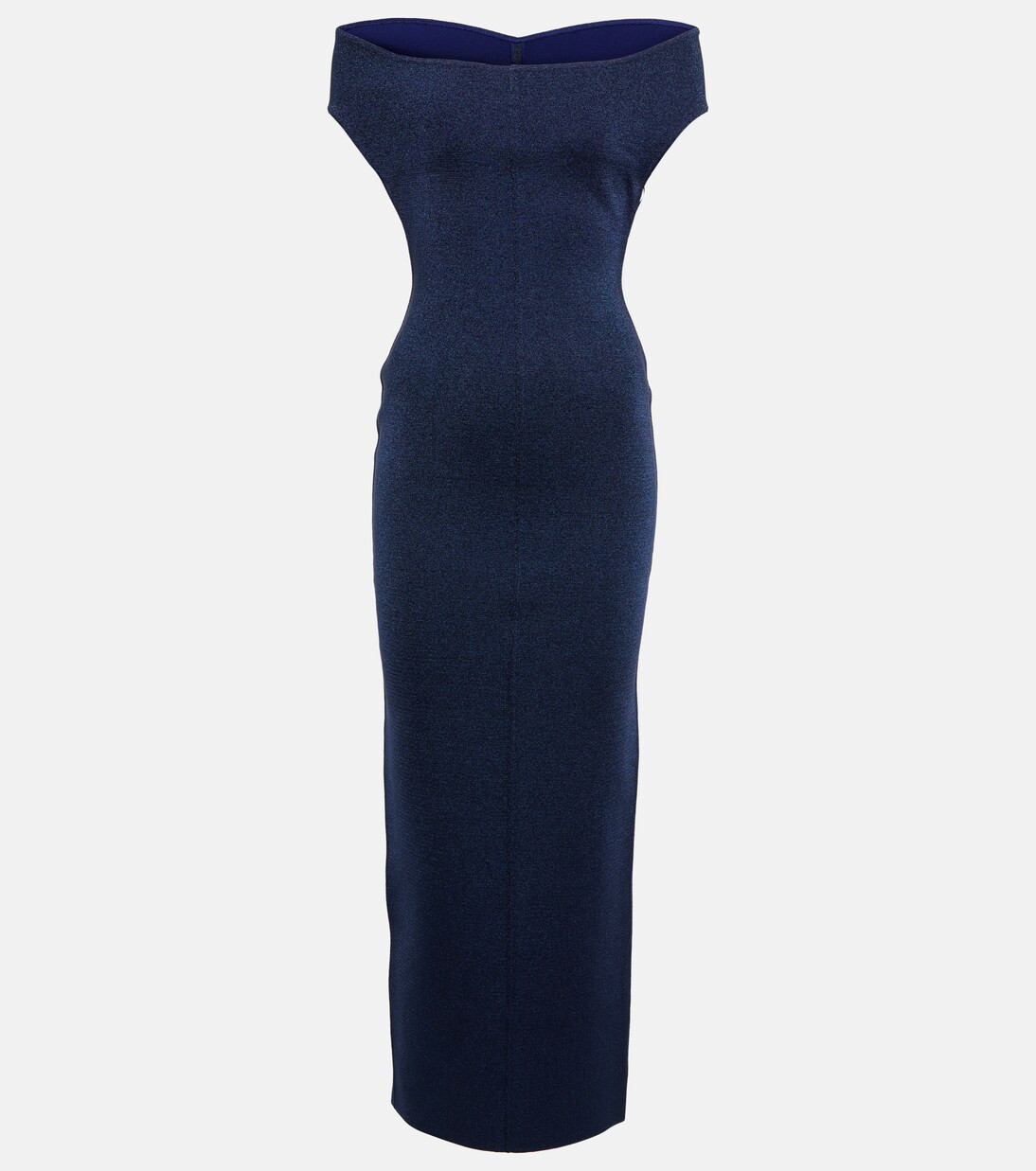 Robe longue en laine mélangée et Lurex® | Mytheresa (FR)