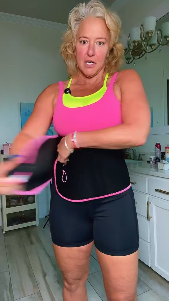 Waist trainers are cool but sweet sweat does it better actually making you sweat while keeping you locked and tight 

#LTKActive #LTKOver40 #LTKfitnessgoals