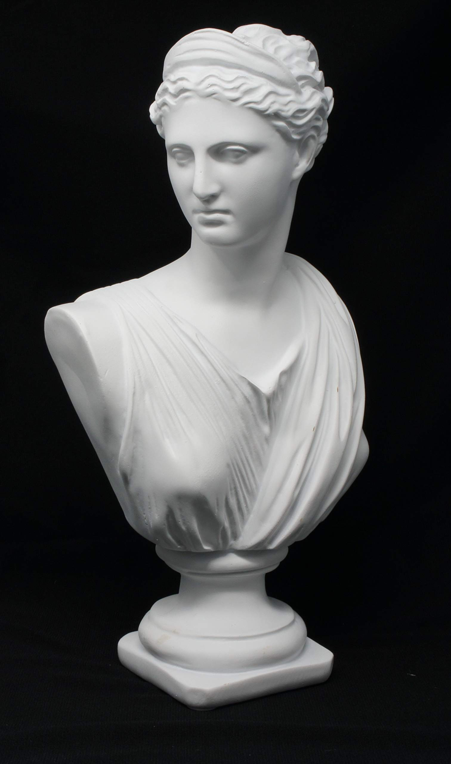 Good Buy Gifts Diana The Huntress Bust - Roman God Statue - 1Ft Height - White/Green Color (White... | Amazon (US)