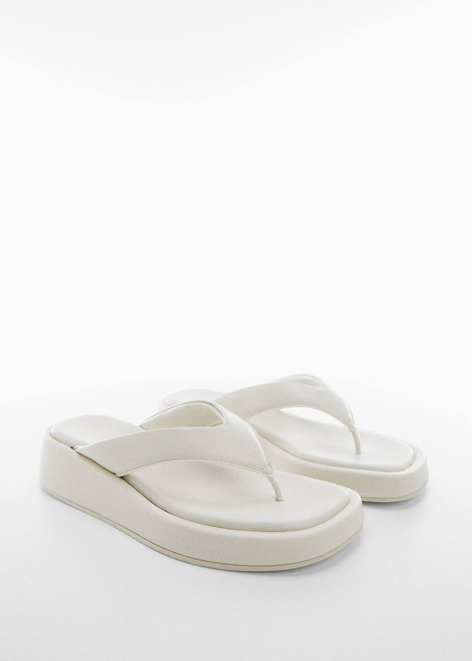 Platform strap sandals -  Women | Mango USA | MANGO (US)