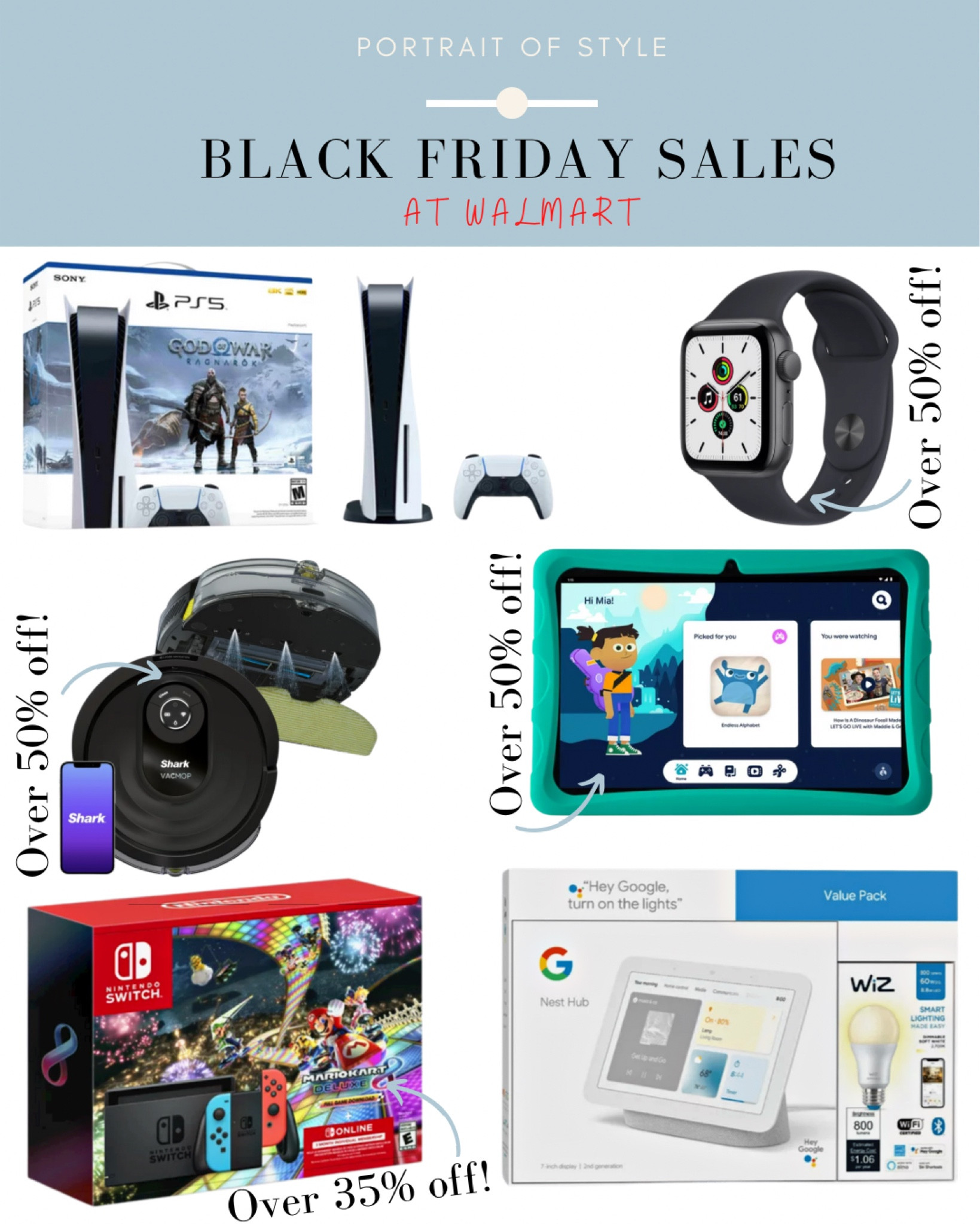 Black Friday Sales at Walmart! 

#walmart #blackfriday #walmartblackfriday #blackfridaysales #applewatch #psp #google #tablet #nintendoswitch #nintendo 

#LTKHoliday #LTKCyberweek #LTKSeasonal