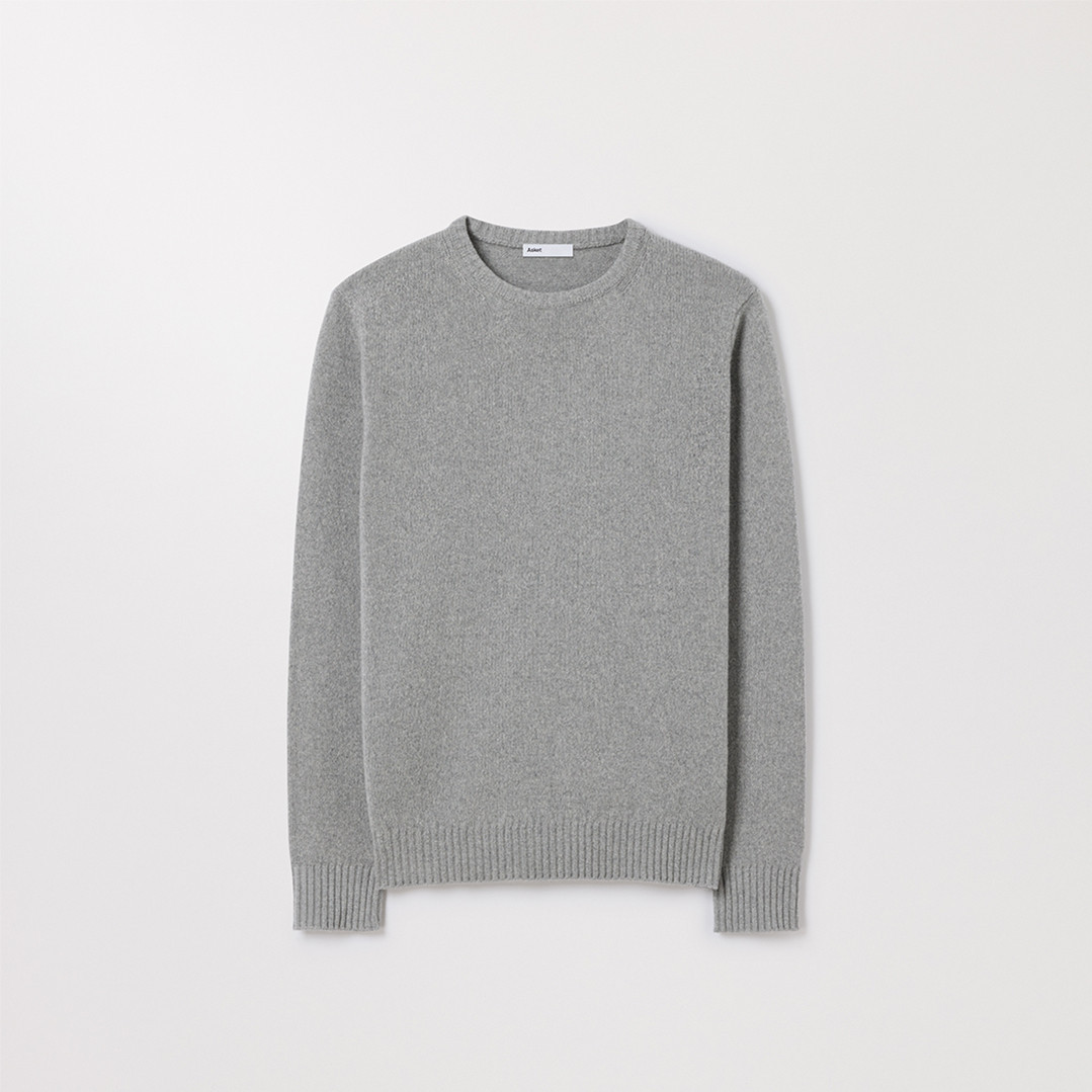The Cashmere Sweater Light Grey | ASKET