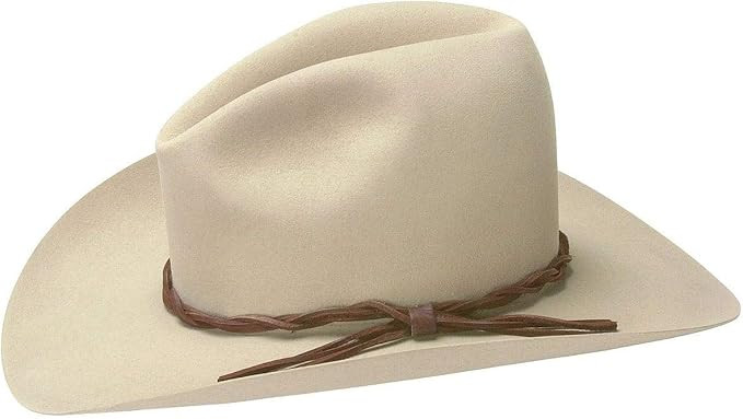 Stetson Gus Regular Oval 6X Beaver Felt Western Hat - Silverbelly | Amazon (US)