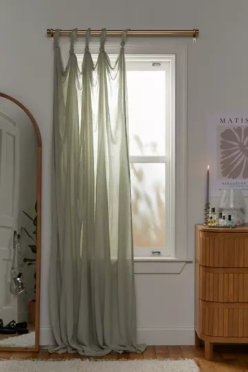 Knotted Window Curtain | Urban Outfitters (US and RoW)
