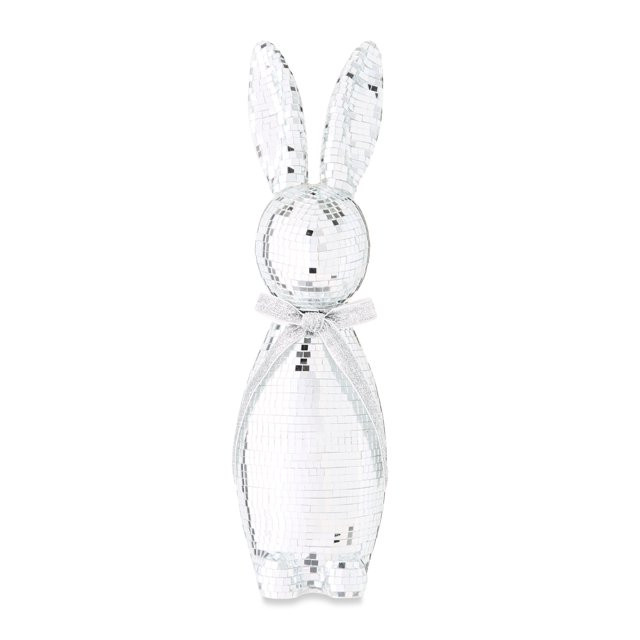 Easter Silver Disco Bunny Tabletop Decor, by Way To Celebrate - Walmart.com | Walmart (US)