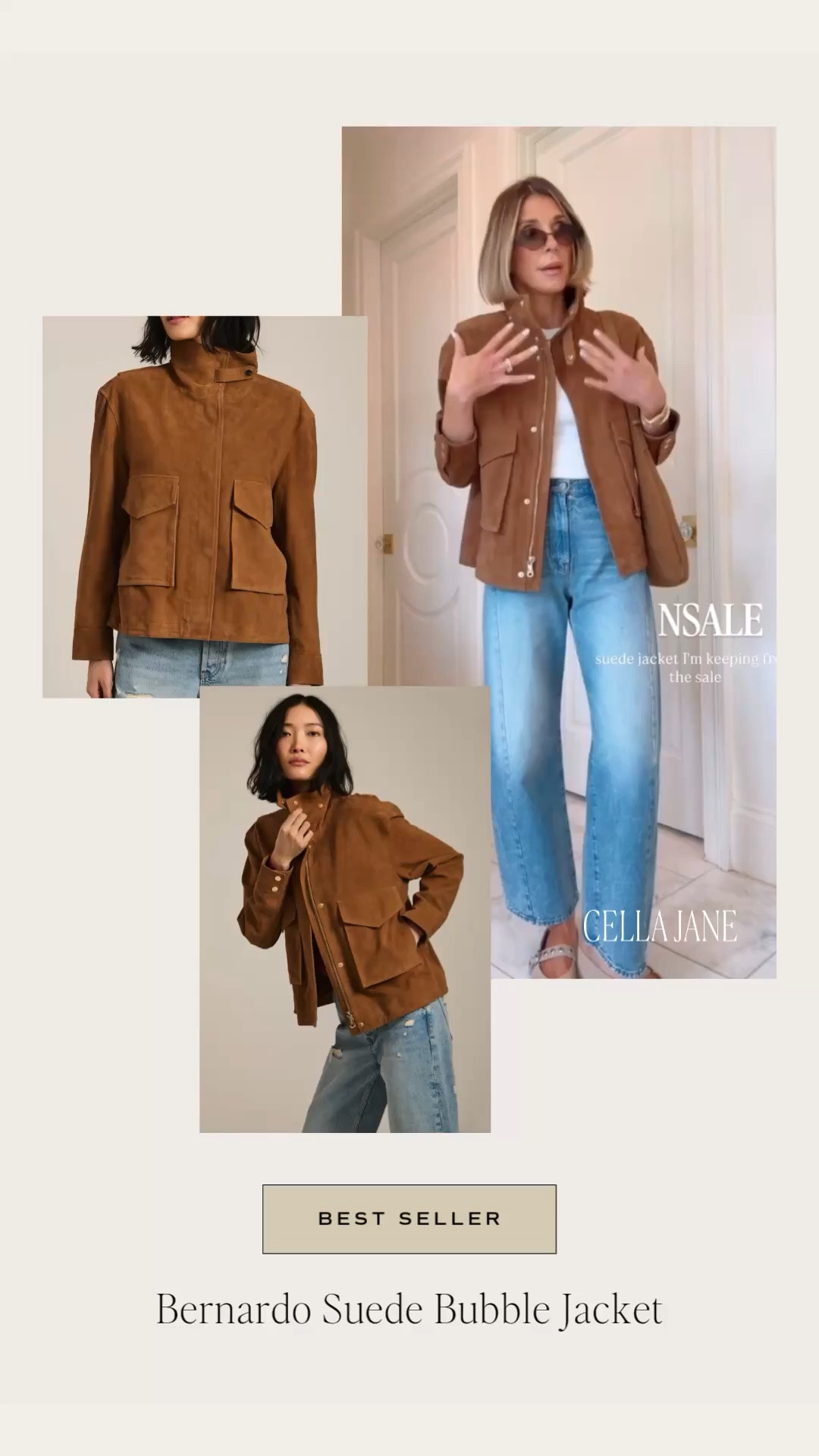 BEST SELLER ALERT 🔔 

NSale suede jacket I'm keeping from the sale. I'm wearing size small.

#LTKsale #LTKstyletip