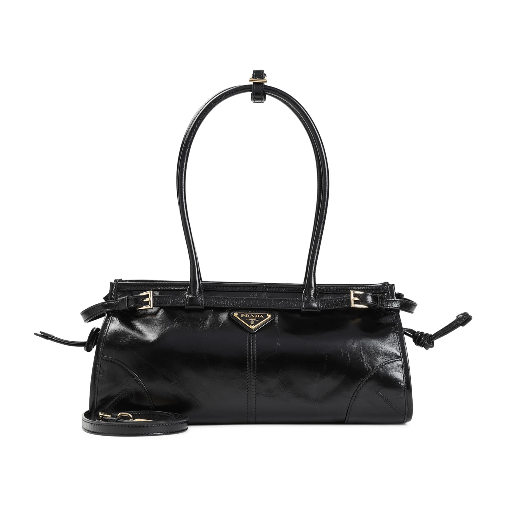 Prada Women's Handbag in Black | Size UNICA | 1BA426VMOO2CYR | LOZURI