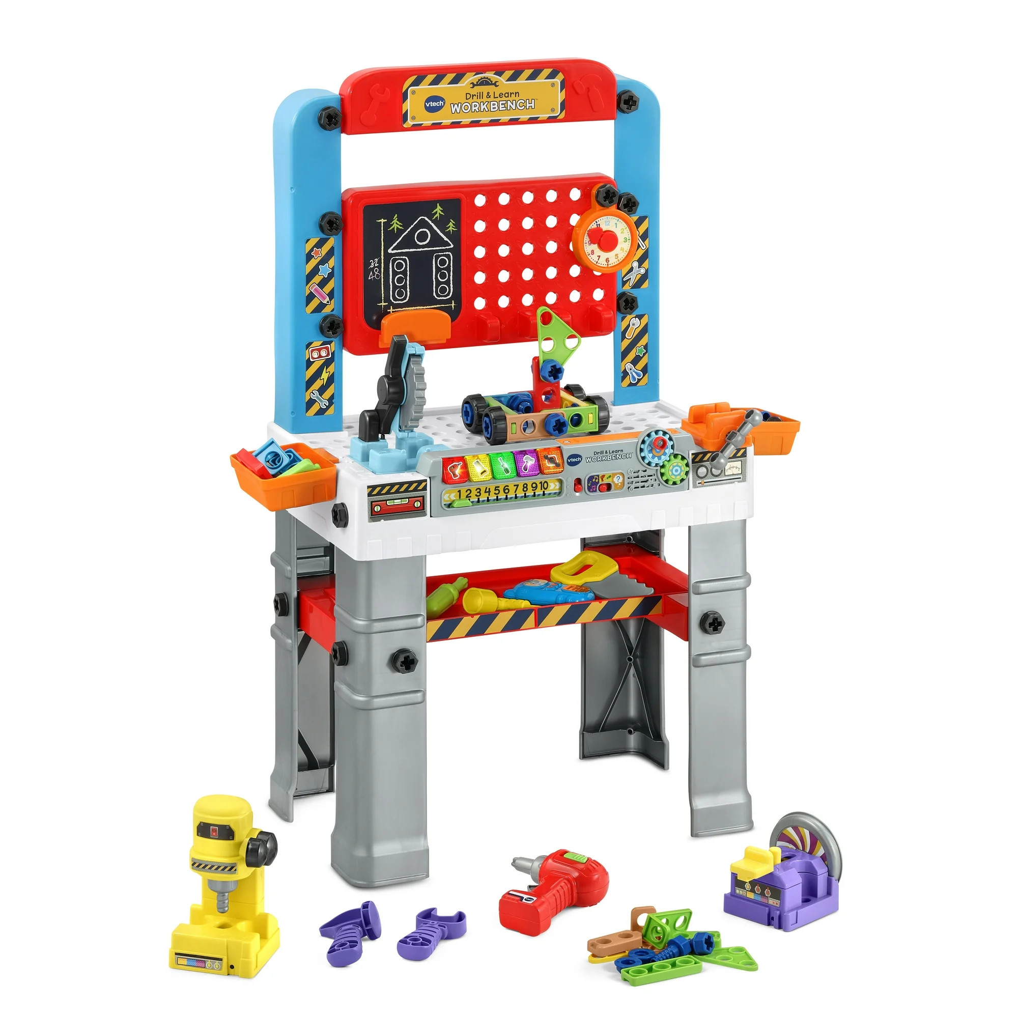 VTech® Drill & Learn Workbench™ With Tools for Preschoolers; Walmart Exclusive - Walmart.com | Walmart (US)