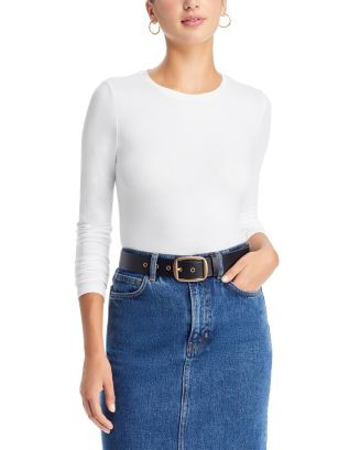 Crewneck Long Sleeve Tee | Bloomingdale's (US)