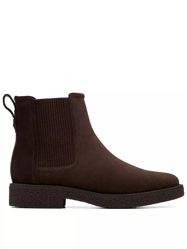 Clarks Nella Top Boots - Brown | Very (UK)