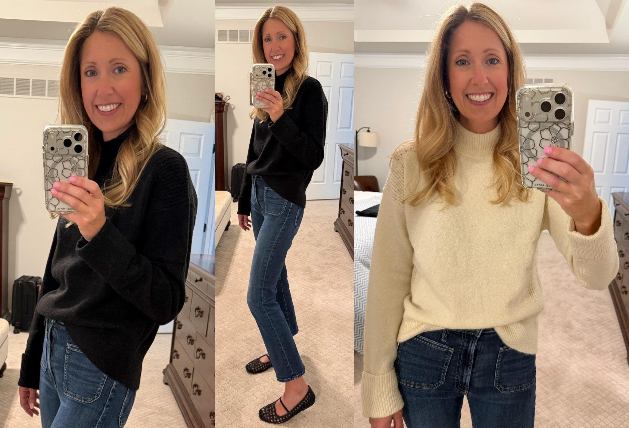 Treasure & Bond Mock Neck Sweaters are 70% off! Comfy, cute, and effortless — the kind of sweater you’ll want in every color. 🧣🧡