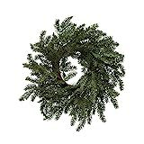 Amazon.com: Round Faux Fir Wreath, Green : Home & Kitchen | Amazon (US)