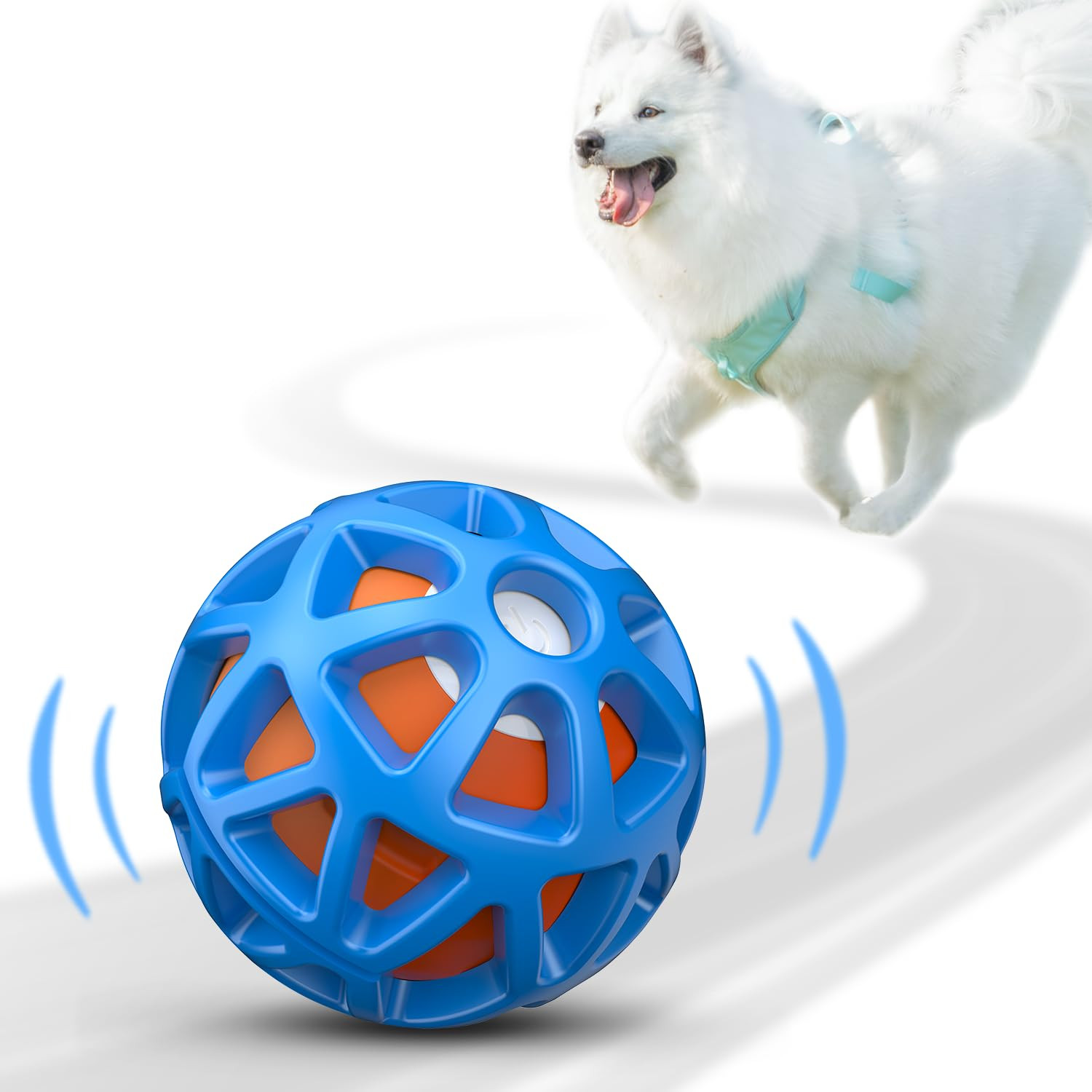 seagi Interactive Dog Toys – Durable Automatic Bouncing & Vibrating Interactive Dog Ball for Sm... | Amazon (US)