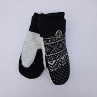 Handmade Wool Mittens Made From Sweaters - Fleece Lined Size M/L | Etsy (US)