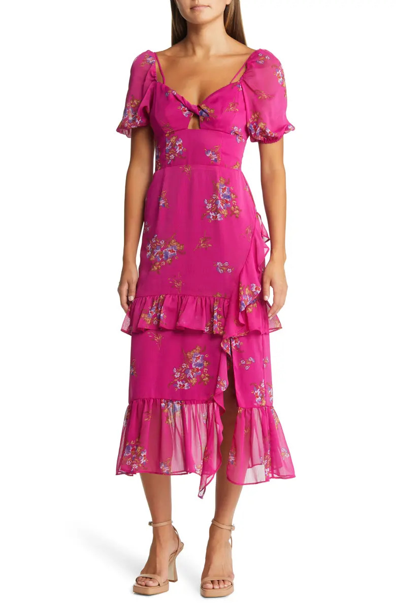 WAYF The Delilah Midi Dress | Nordstrom | Nordstrom