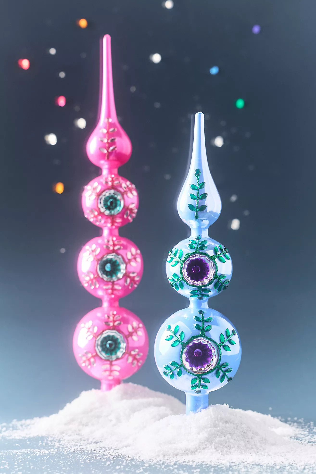 Vintage Jeweled Bauble Tree Topper | Anthropologie (US)