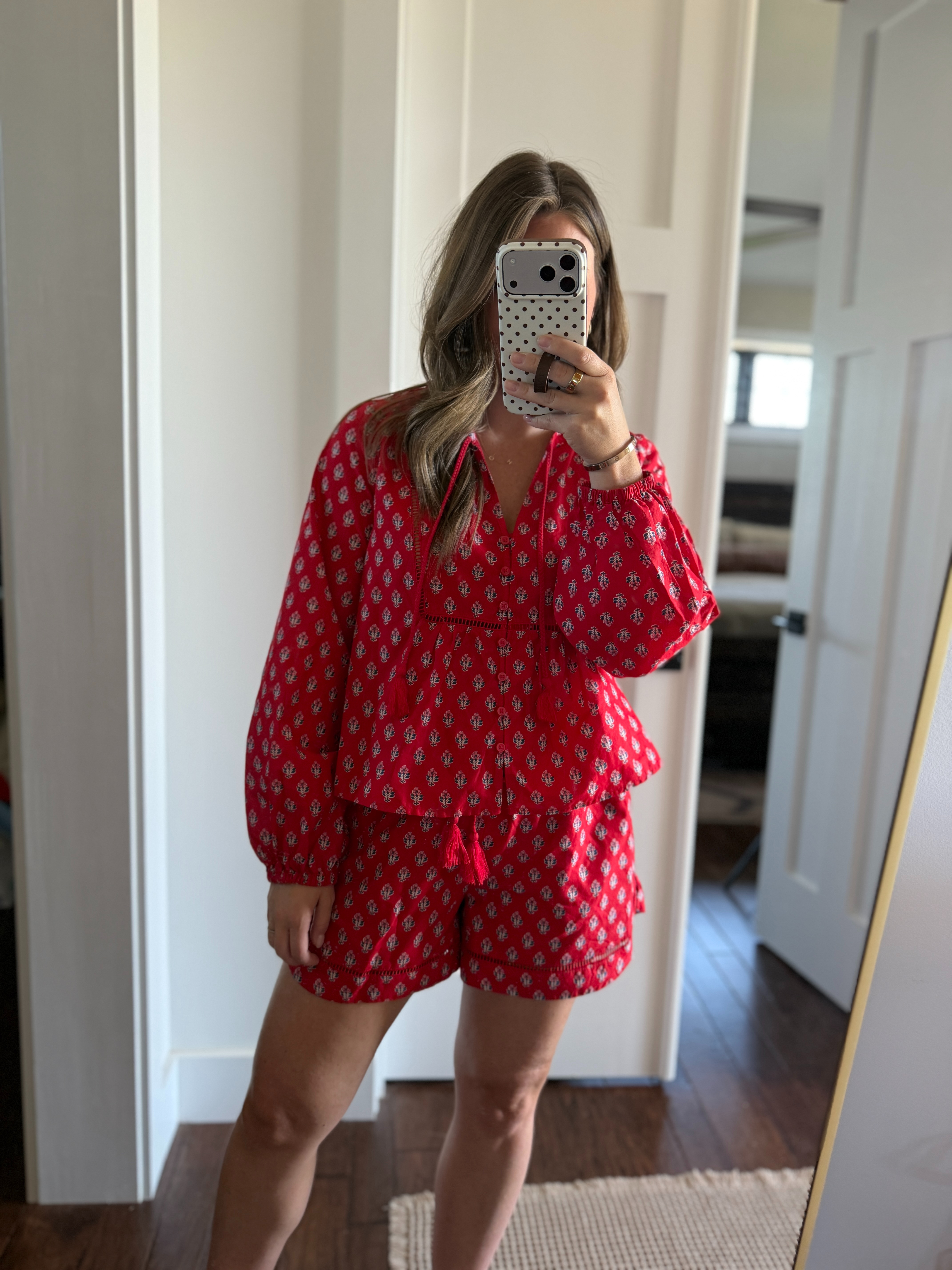 Found the cutest Target matching set and the shorts are on sale! 

 #LTKootd #LTKSeasonal #LTKSaleAlert