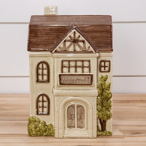 Vintage Otagiri Ceramic Cookie Jar - Victorian House - 10" Tall  | eBay | eBay CA