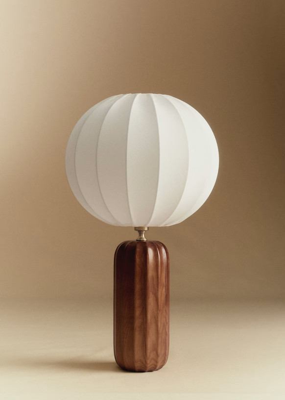 Traviata lamp - Wood | Sezane Paris - US