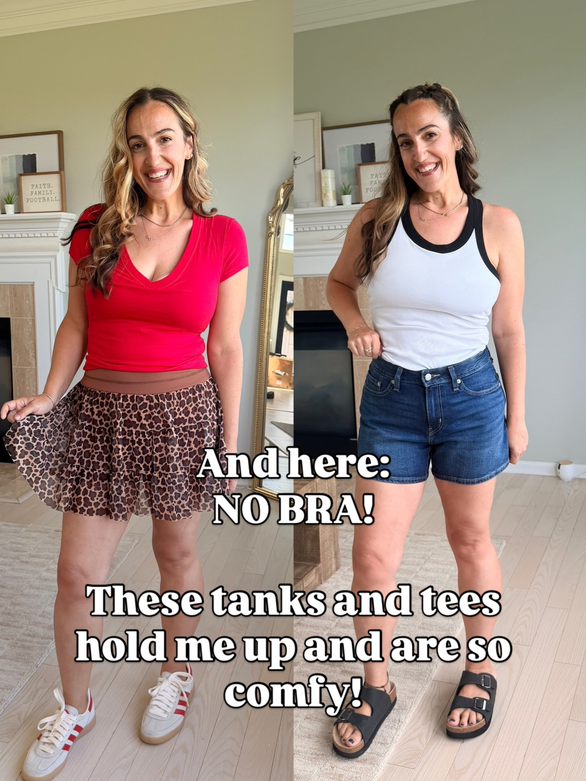 I can not believe how well these hold me in. Great for those hot days that you don't want to add another layer, and they come in lots of colors and styles. Wearing a medium. 

#braless  

 #LTKootd #LTKSeasonal #LTKOver40