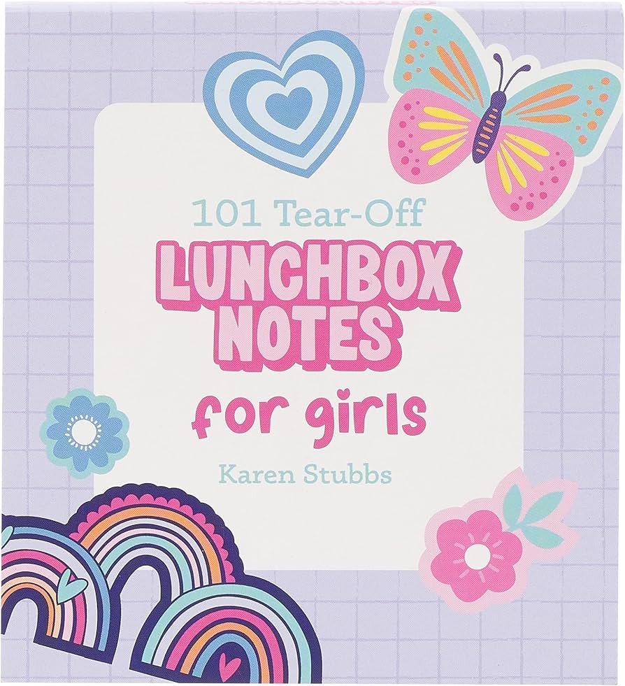 101 Tear-Off Lunchbox Notes for Girls, Inspirational Quotes and Encouragement for Kids, Space to ... | Amazon (US)